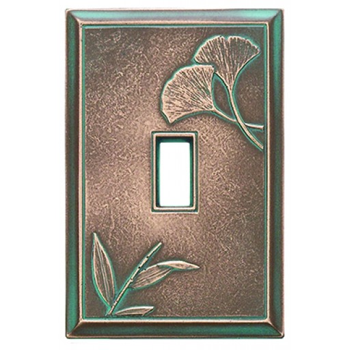 Ginkgo Decorative Magnetic Single Toggle Wall Plate