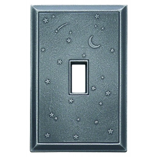 Night Sky Decorative Magnetic Single Toggle Wall Plate