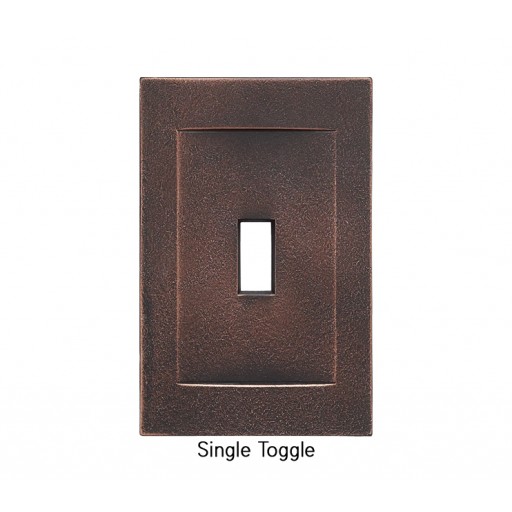 Signature Oil Rubbed Bronze Magnetic Single Toggle Wall Plate