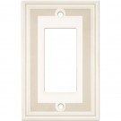 Single GFCI Color Accents Wall Plate - Grey