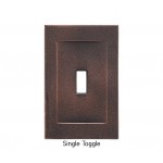 Signature Oil Rubbed Bronze Magnetic Single Toggle Wall Plate