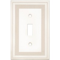 Single Toggle Color Accents Wall Plate - Grey