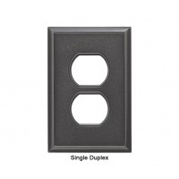 Classic Wrought Iron Magnetic Single Duplex Wall Plate