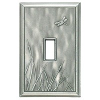 Dragonfly Decorative Magnetic Single Toggle Wall Plate