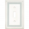 Single Toggle Color Accents Wall Plate - Cool Blue