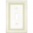 Single Toggle Color Accents Wall Plate - Soft Sage