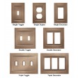 Arc Classic Bronze Magnetic Wall Plates