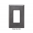 Classic Wrought Iron Magnetic Single Decorator Wall Plate