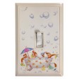 Monkeys in a Tub Kid's Deco Magnetic Wall Plate
