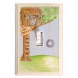 No Grown-Ups Tree House Kid's Deco Magnetic Wall Plate