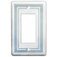 Single GFCI Color Accents Wall Plate - Cool Blue