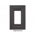 Signature Wrought Iron Magnetic Single Decorator Wall Plate