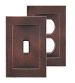 Signature Oil Rubbed Bronze Magnetic Wall Plates image