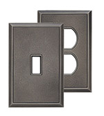 Classic Timeworn Steel Magnetic Wall Plates image