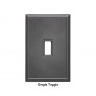Classic Wrought Iron Magnetic Single Toggle Wall Plate