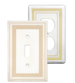 Color Accents Wall Plates - Beige image
