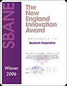 Small Business Association of New England Recipient of the SBANE Innovation Award 2006