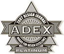 Recipient of the prestigious Platinum ADEX Design Journal: Award for Design Excellence
